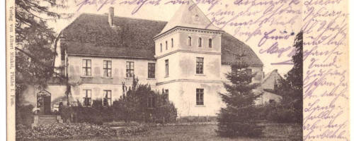 Wieś Lisowo na starych pocztówkach